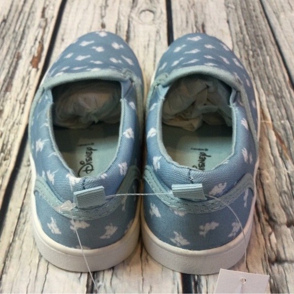 Gap Mickey Mouse 8, 9, 10 Blue Mickey Mouse Canvas Slip-On Shoes. NWT - Picture 4 of 6